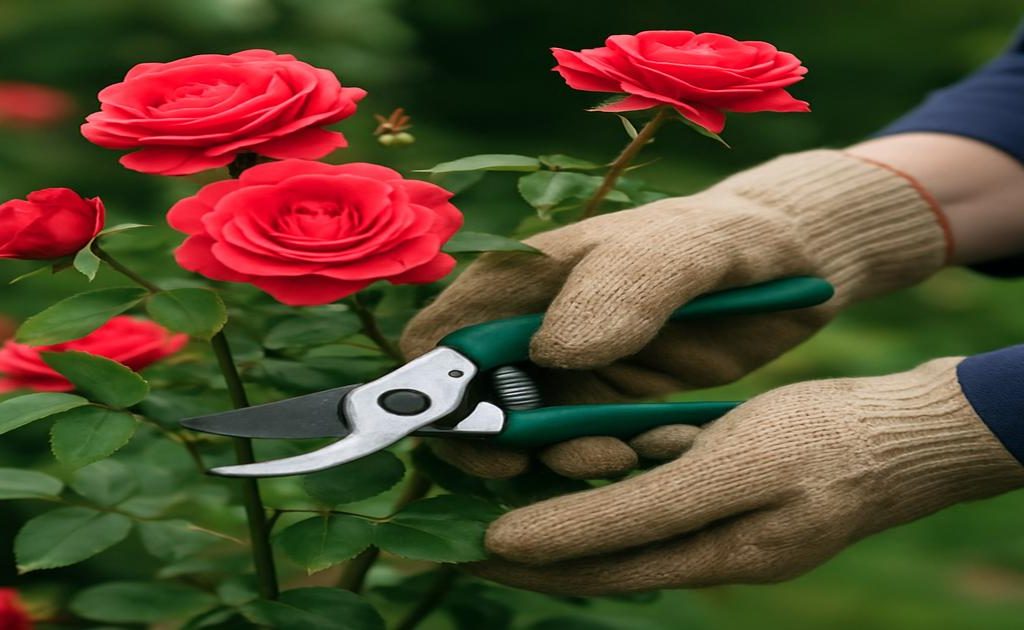 pruning roses